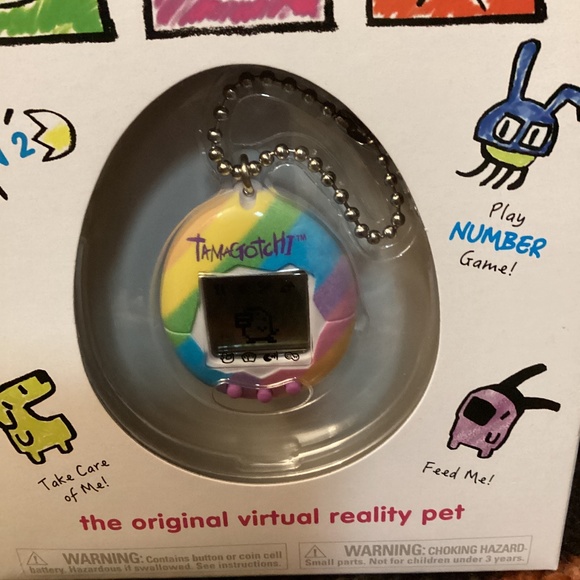 🌈 Bandai TAMAGOTCHI Gen 2 The Original Virtual Reality Pet RAINBOW #42878 🌈 - Picture 4 of 4